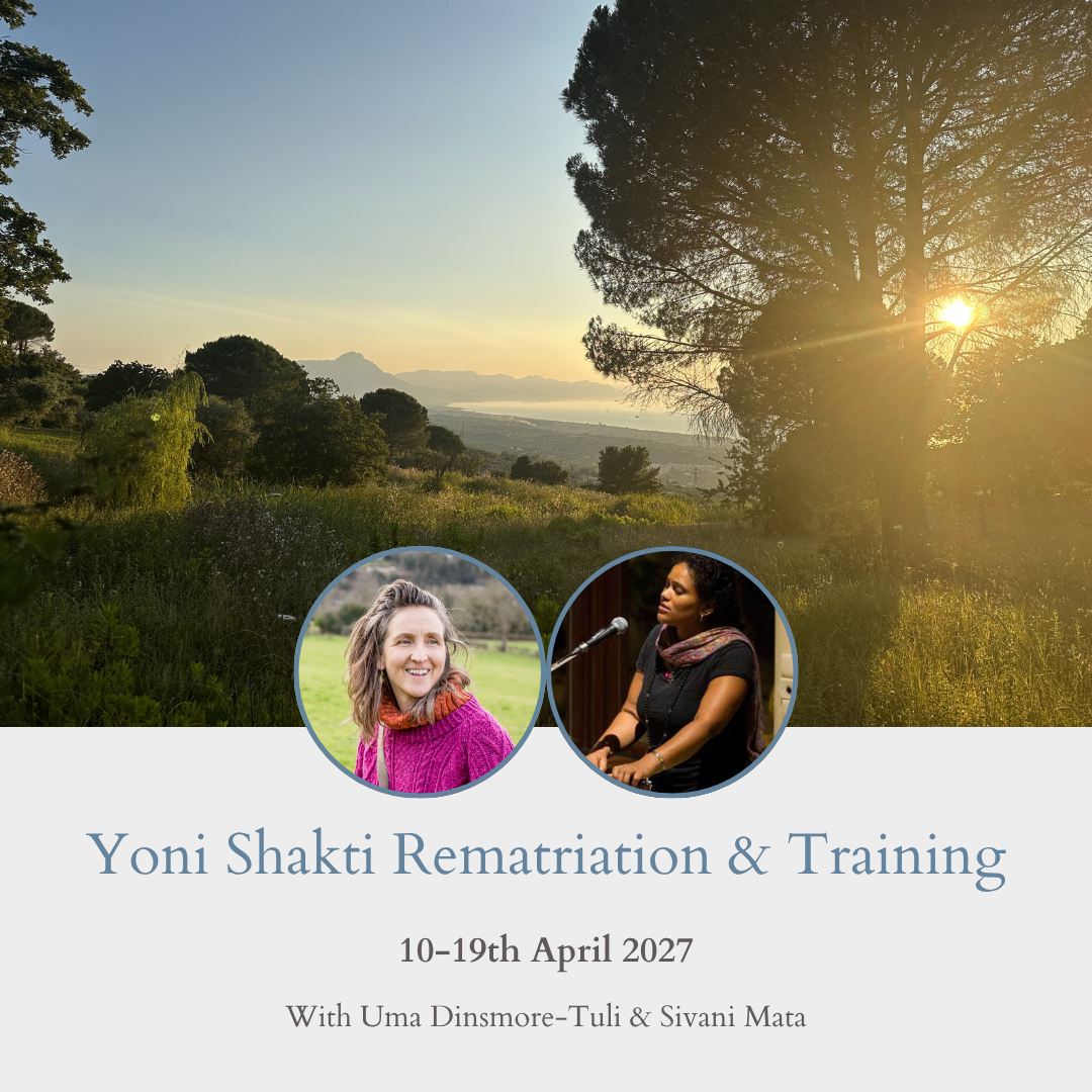 Yoni Shakti Cycliterate Rematriation Un-Training April 2027